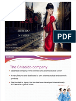 Shiseido China's Market Share Evolution in Japan