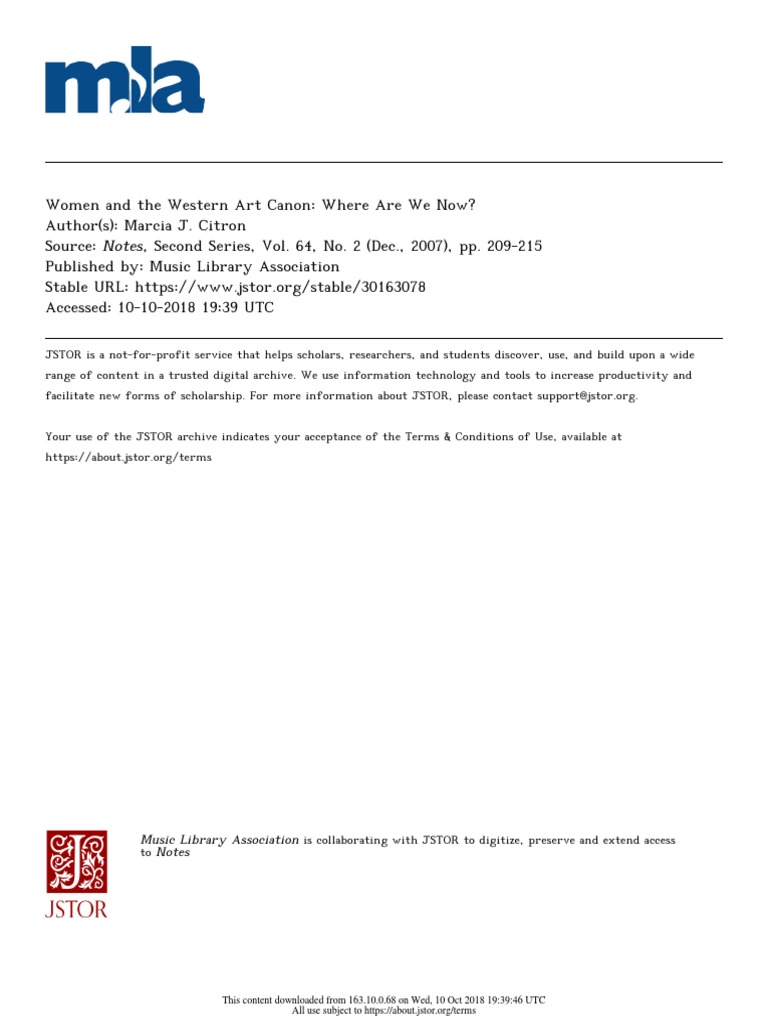 Music Library Association Notes This Content Downloaded From 163.10.0