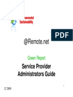 @remote Net: Service Provider Service Provider Administrators Guide