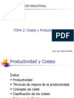 Tema 2 Costes y Productividad ITI