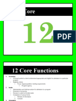 12 Core Functions