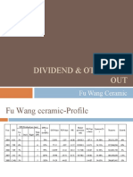 Dividend Policy-Fu Wang