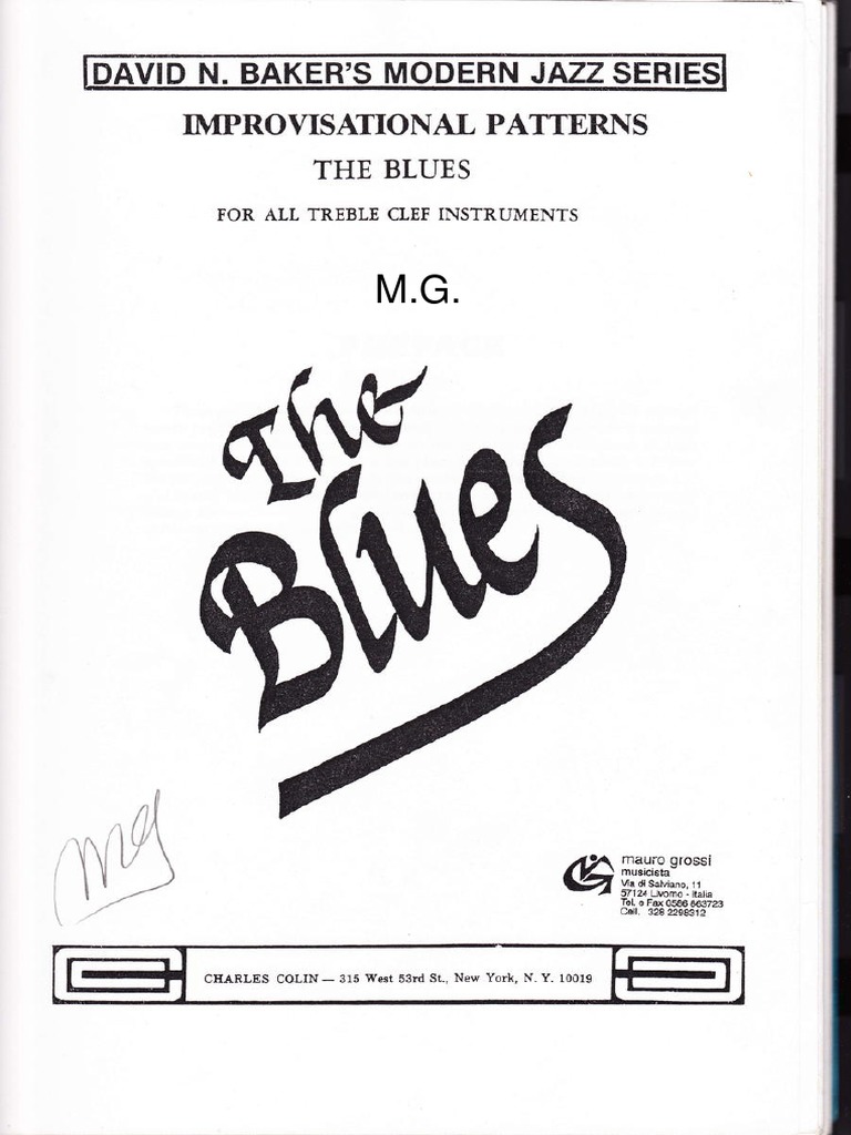 The Blues by David Bakerpdf PDF Free, PDF, Blues