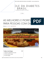 As Melhores e Piores Carnes para Pessoas Com Diabetes - Controle Da Diabetes Brasil