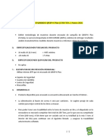 Protocolo Muestreo de Envasado QROP-K PLUS Marzo-Abril 21