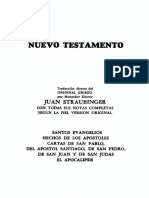 Monseñor Juan Straubinger - La Santa Biblia - Tomo II Nuevo Testamento Vers. Mons. Juan Straubinger