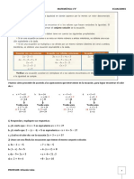 1° Ecuaciones