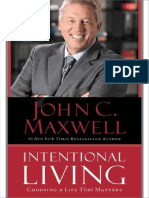 Intentional Living - John C Maxwell