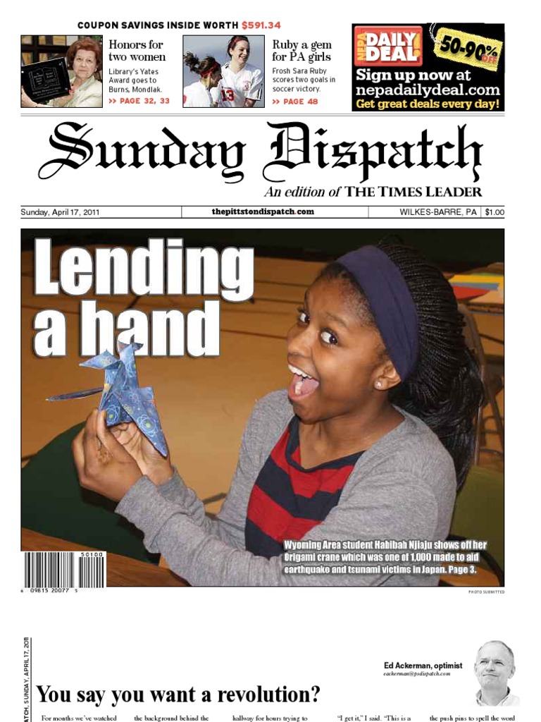The Pittston Sunday Dispatch - 04-17-2011 | PDF | Pittston