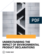 Understanding The Impact of Environmental Product Declarations