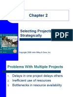Selecting Projects Strategically