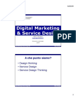 Digital Marketing & Service Design: A Che Punto Siamo?