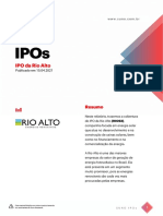 SUNO - Relatório - IPO - Rio Alto