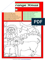 Read and Colour A Strange Xmas Fun Activities Games Reading Comprehension Exercis 2644