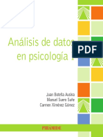 Analisis de Datos en Psicologa i