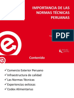 Importancia de Las Normas Técnicas Peruanas