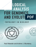 Topological Data Analysis For Genomics and Evolution Topology in Biology