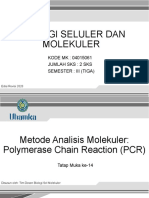 TM 14 Metode Analisis Molekuler - PCR