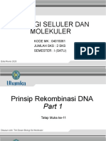 TM 11 Rekombinasi DNA Part-1