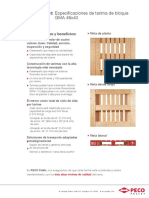PECO-SP Pallet Spec Sheet Spanish