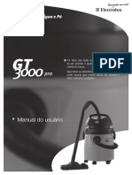 Manual Electrolux Aspirador de Agua e Po Gt3000