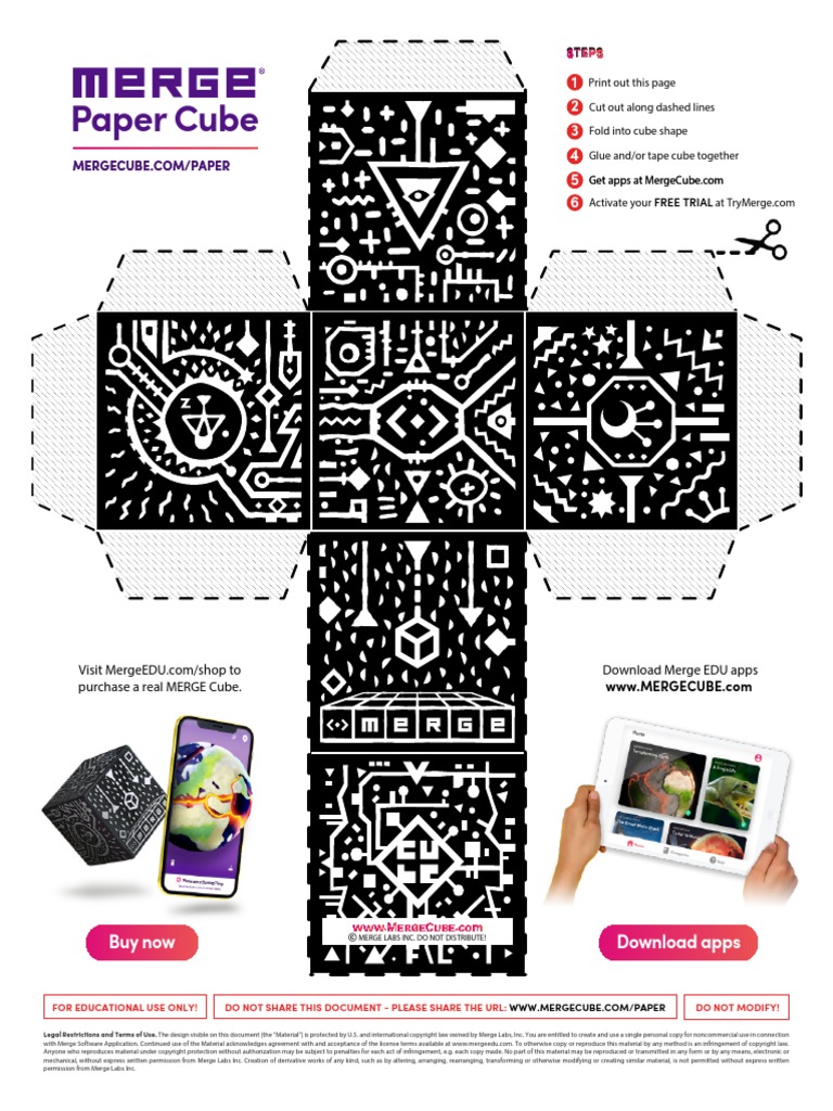 Paper Merge Cube | PDF | Copyright | Copyright Infringement