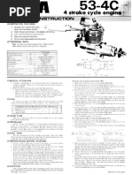 Enya 53 4C TN Instruction Manual | PDF