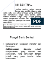 FUNGSI BANK SENTRAL