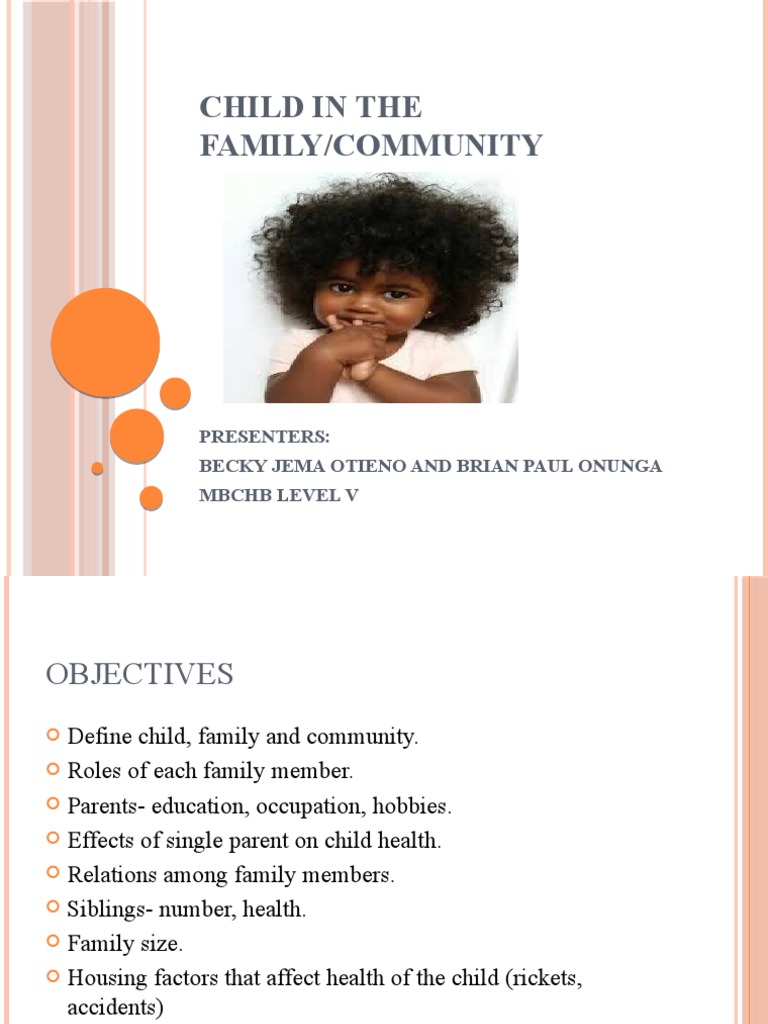 Family and Community's Role in Child Growth | PDF | Relationships ...