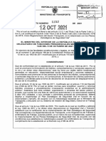 Decreto 1252 Del 12 de Octubre de 2021
