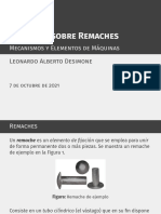 (Coloquio) Remaches - Leonardo Alberto Desimone