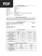 Contoh Resume Temuduga Biasiswa JPA