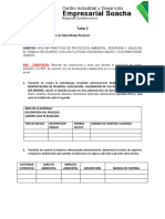 Taller 3. Ambiental y SST