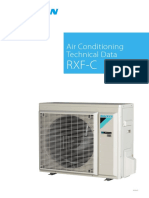 RXF-C: Air Conditioning Technical Data