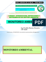Clase 2.1. Monitoreo Ambiental