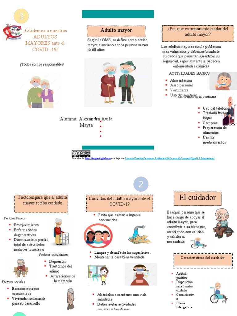 Cuidados del Adulto Mayor ante COVID-19 | PDF | Vejez | Adultos