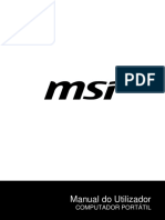 Manual MSI P75 Creator 9SD