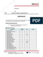25 - KISCO S.A. - 190130-KISCO Certificate (Lacoste) For KISCO Peru