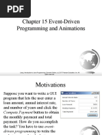 Chapter 15 Event-Driven Programming and Animations