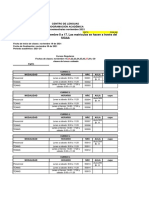 PROGRAMACION DE INTERSEMESTRALES CURSOS REGULARES NOV. 2021