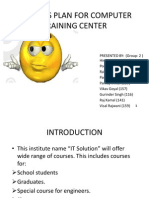 computer training institute business plan pdf