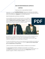 Formas de Organización Responsabilidad Limitada e Ilimitada