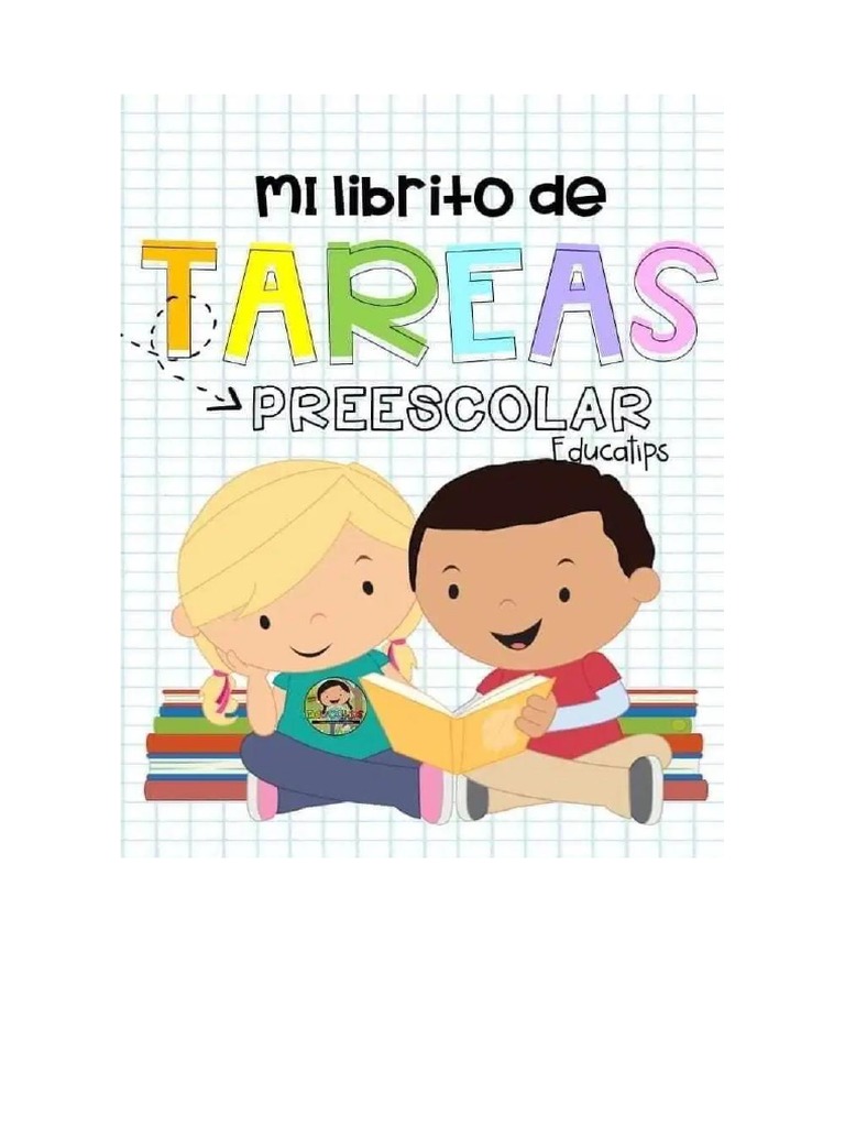 Mi Libro De Tareas Preescolar Pdf