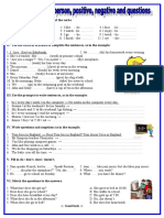 Present Simple Worksheet 4