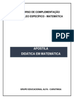 Didática em Matemática