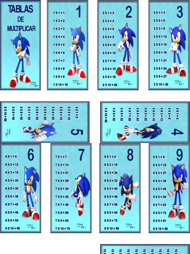 Tablas Multi Sonic PDF