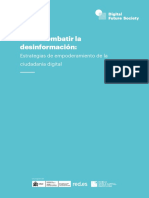 Informe Cómo Combatir La Desinformación