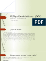 Obligación de Informar (ODI)