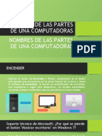 Partes de una computadora y sus funciones