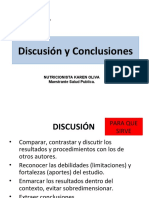 Clase investigacion -Redaccion-de-Discusion-y-Conclusiones-ppt